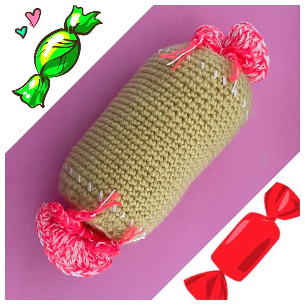 Cute stuffed candy toy
